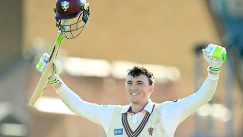 Tom Banton bats a triple century