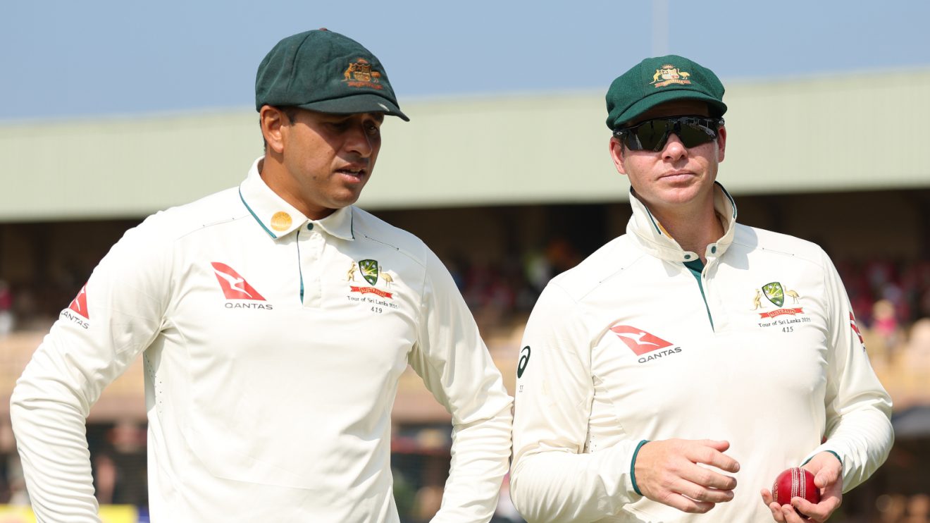 Usman Khawaja and Steven Smith