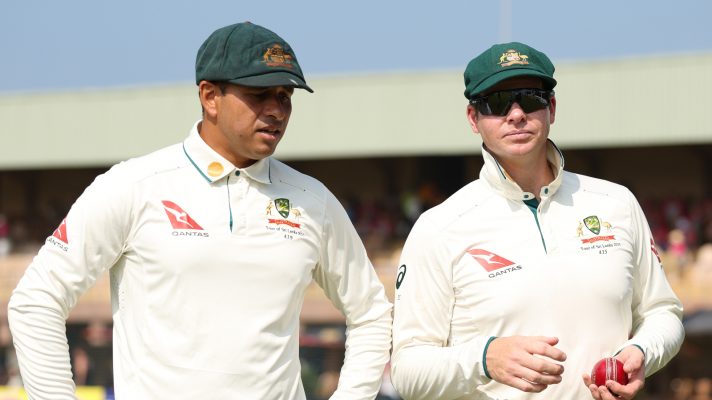 Usman Khawaja and Steven Smith