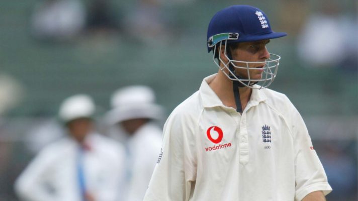 Michael Vaughan walks