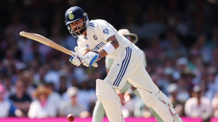 Virat Kohli bats in Tests