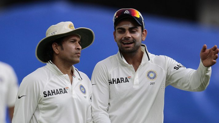 Sachin Tendulkar and Virat Kohli in Test cricket