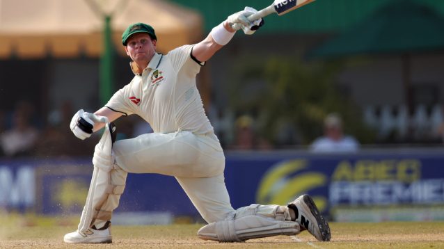 Steven Smith bats