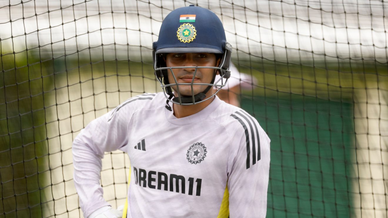 Shubman Gill looks