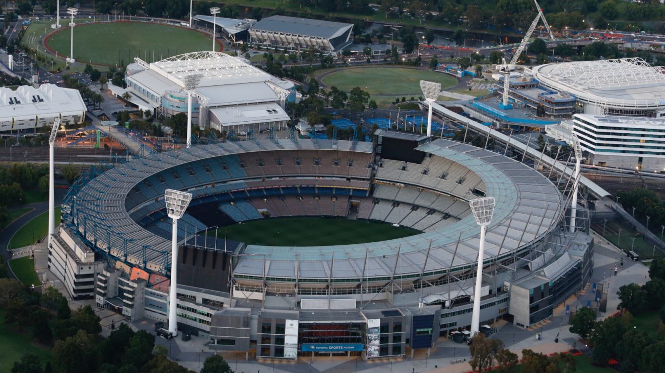 Melbourne Cricket Ground view
