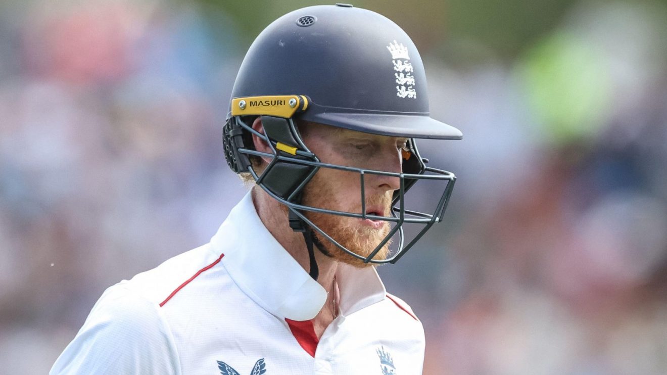 England captain Ben Stokes leaves the field of play after been dismissed for a golden duck during the 2nd Rothesay Test Match day 3 England v India at Edgbaston