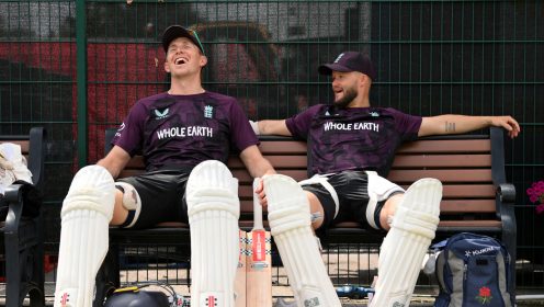 Zak Crawley and Ben Duckett