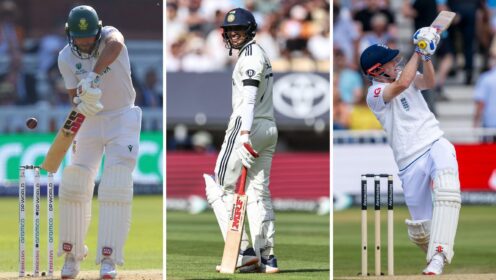 Wiaan Mulder, Shubman Gill and Harry Brook are among the leading Test run scorers in 2025.