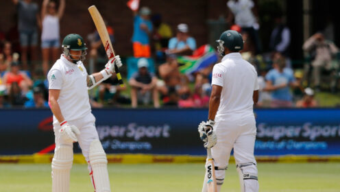 Dale Steyn celebrates