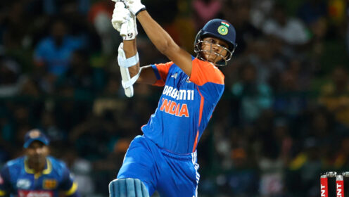 Yashasvi Jaiswal hits