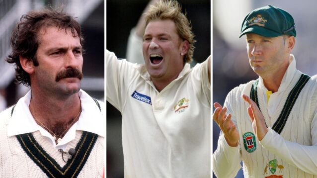 These three star Australian former cricketers have made the all-time best Ashes team for their country.