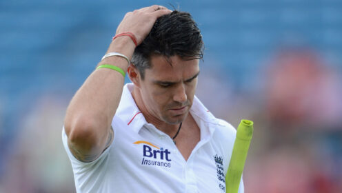 Kevin Pietersen walks