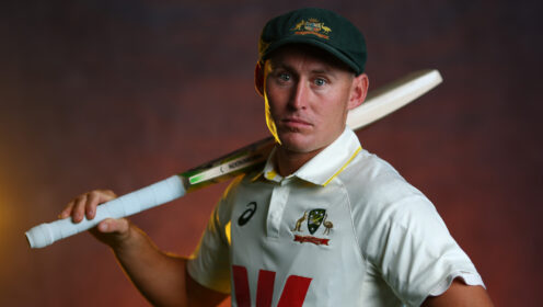 Marnus Labuschagne poses