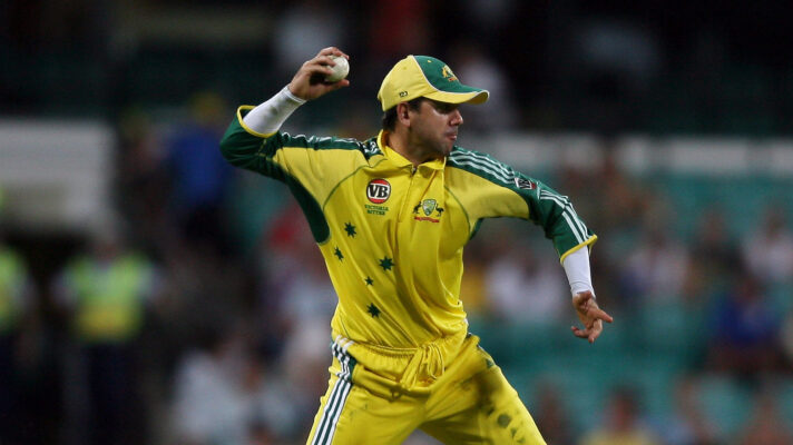 Ricky Ponting run-out