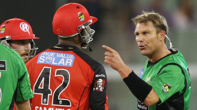 Shane Warne in the BBL