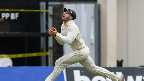 Aiden Markram catches