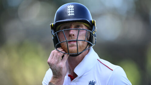 Ben Stokes walks