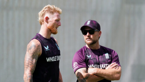 Ben Stokes and Brendon McCullum