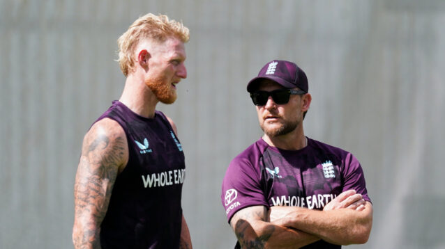 Ben Stokes and Brendon McCullum