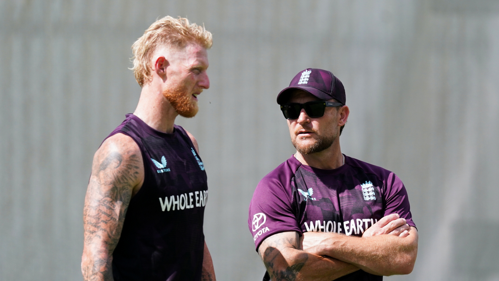 Ben Stokes and Brendon McCullum