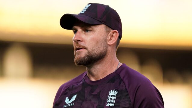 England's Brendon McCullum