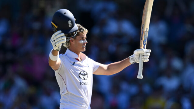 Jacob Bethell in the Ashes