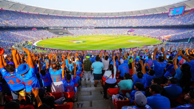 the Narendra Modi Stadium in Ahmedabad