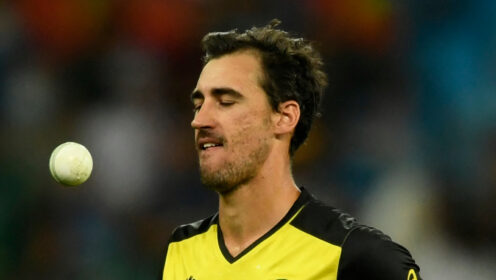 Mitchell Starc in T20I cricket