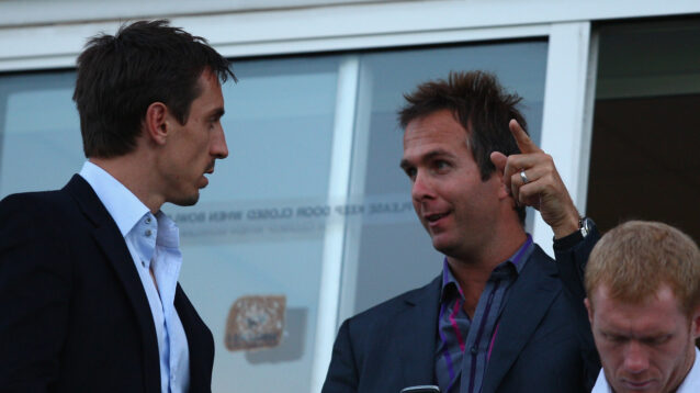 Gary Neville cricket